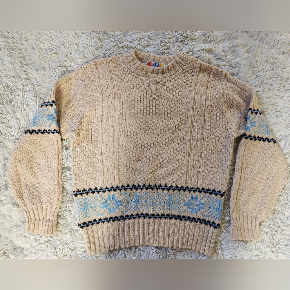 Vintage MK TODAY sweater, holiday winter sweater Size xl